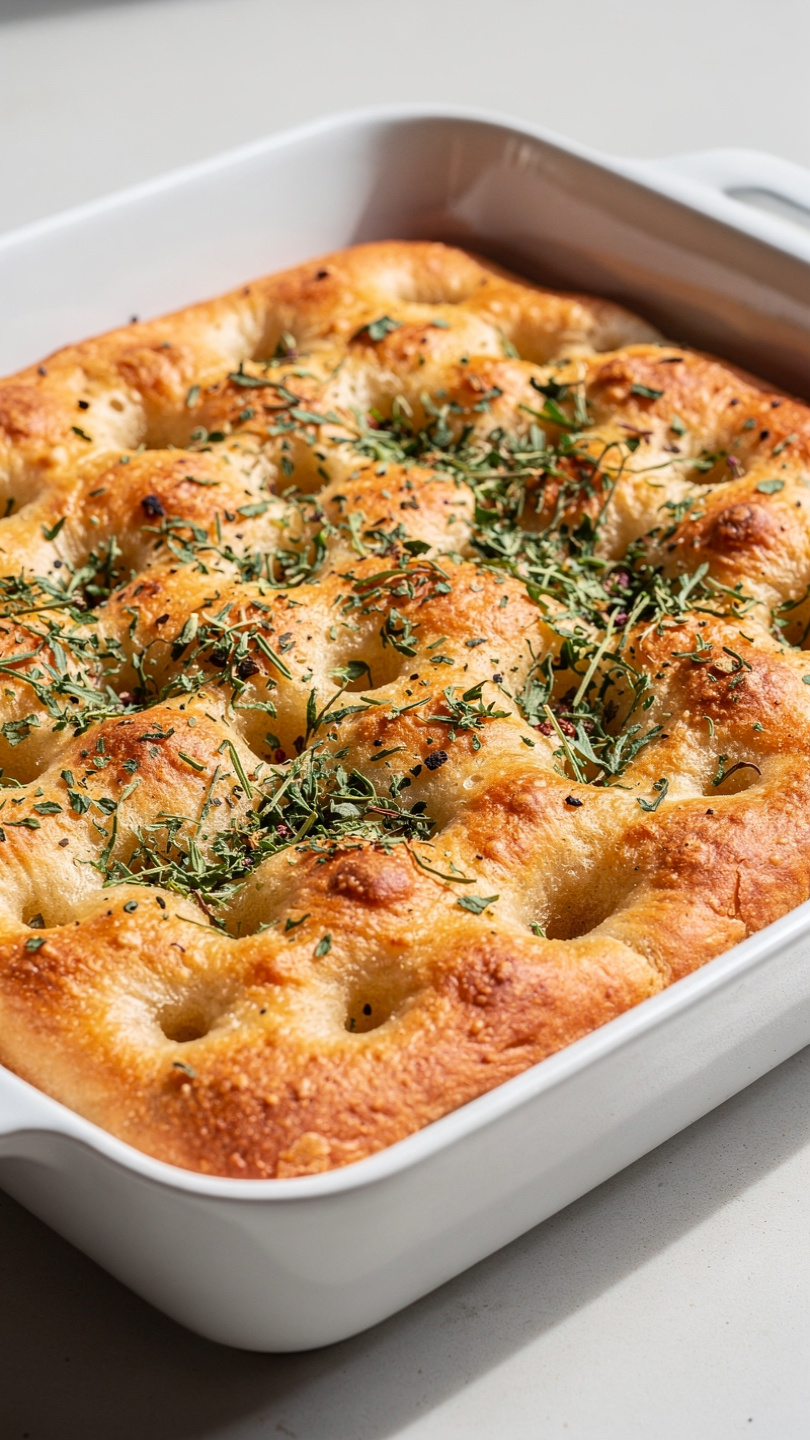 Sourdough Focaccia Bread (Crispy, Airy, and Incredibly Easy)