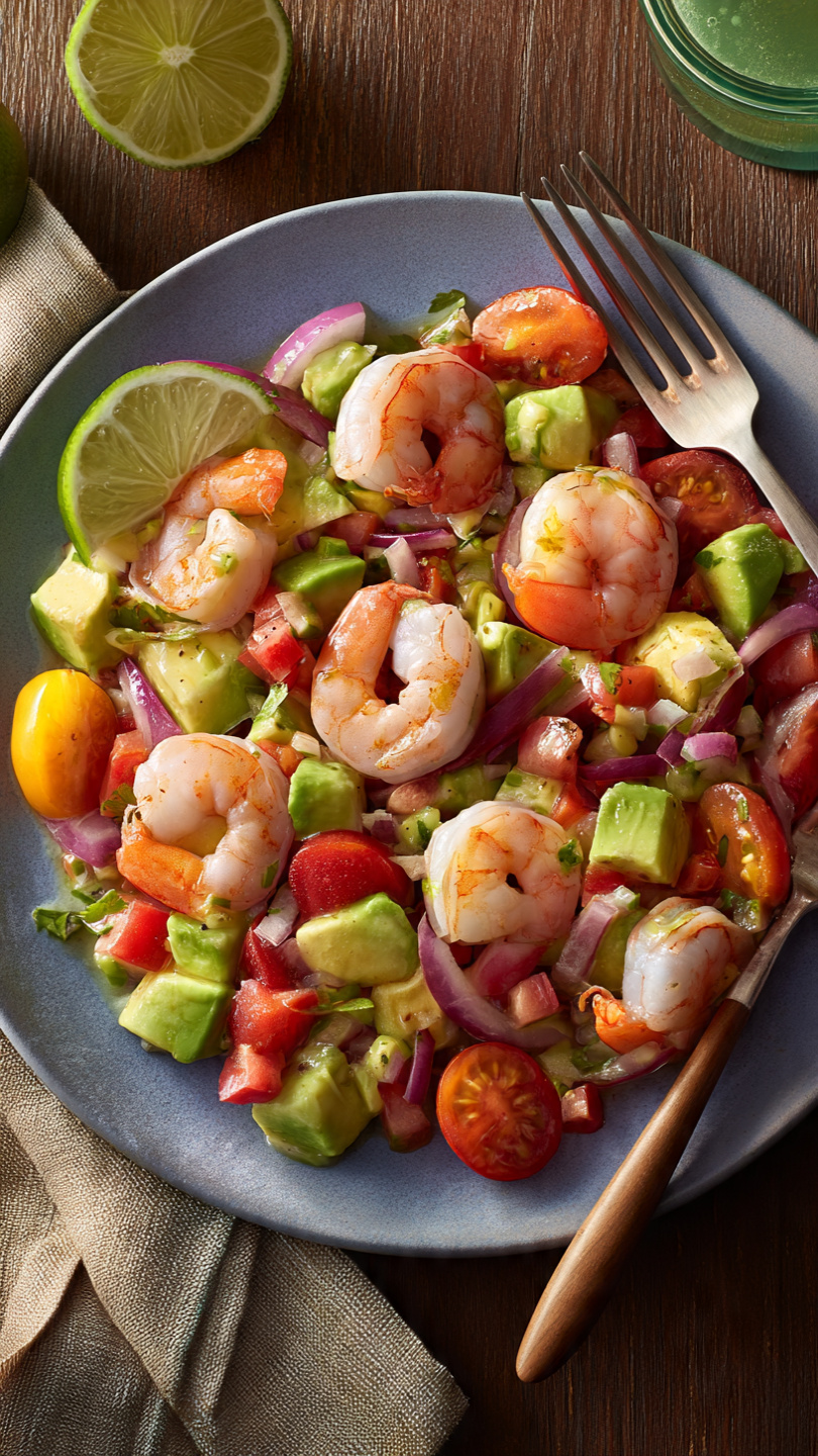 Avocado Shrimp Ceviche
